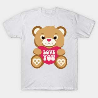 Love You Teddy T-Shirt